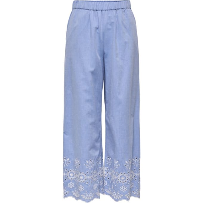 JDY - JDYMARINA HW EMB. ANKLE PANT WVN - Dames - Leggings