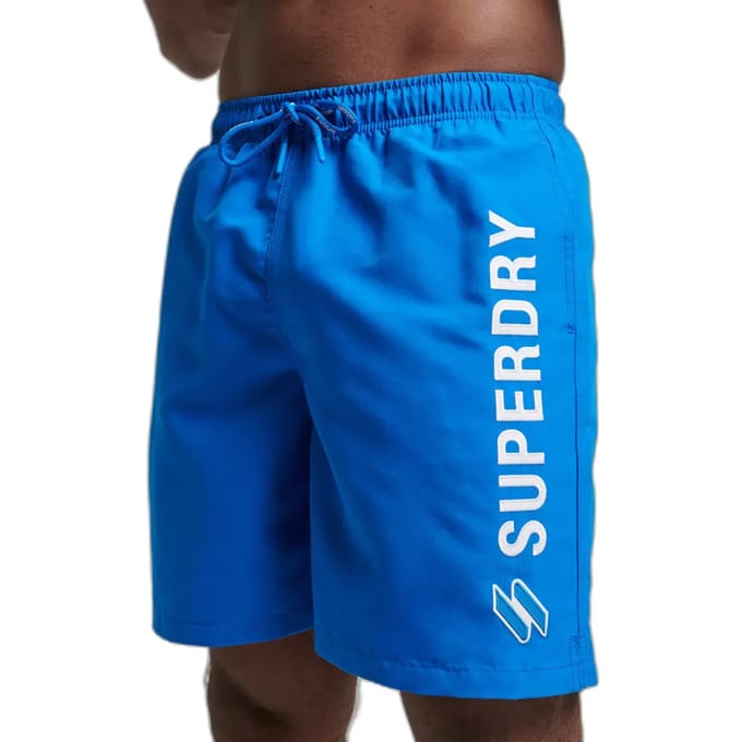 Zwemshorts met toegepaste patrooncode Superdry