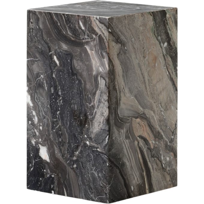 Audo Plinth Tafel - Grey Galaxy Marmor - tall