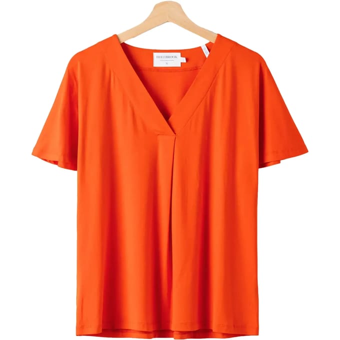 Dames-T-shirt met V-hals Holebrook Ellen