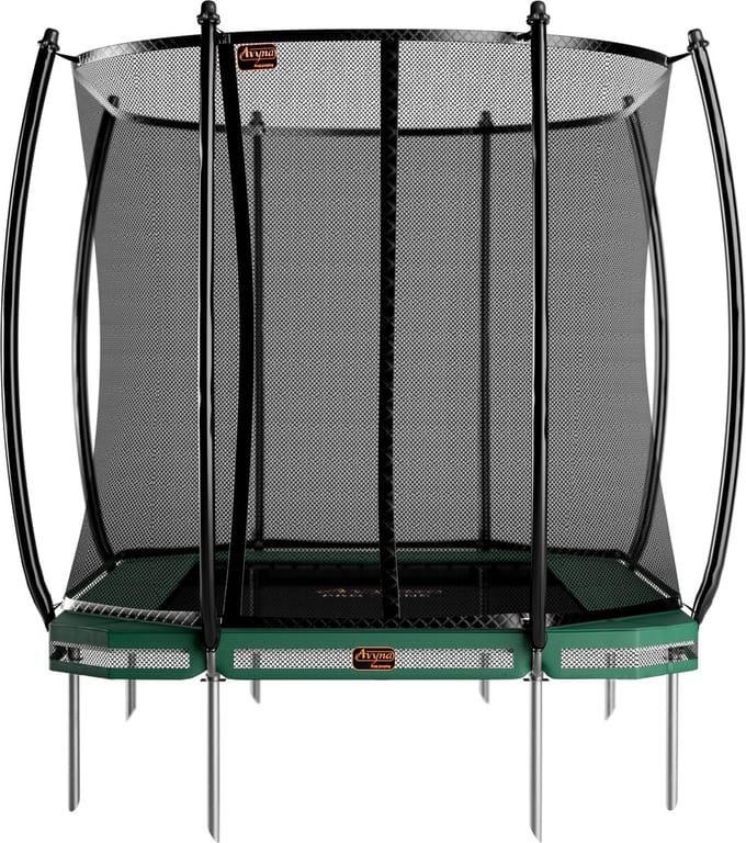 Avyna Trampoline InGround 305x225 (223) met net | Groen