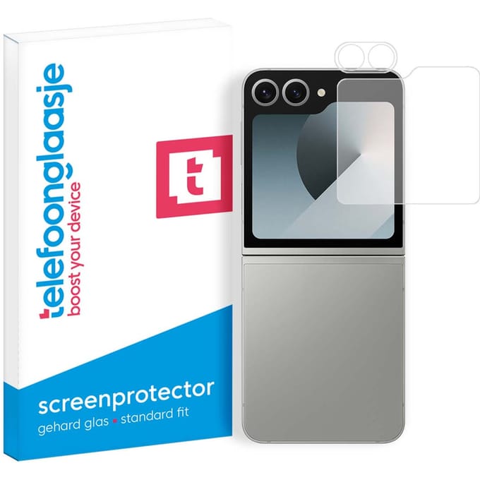 Samsung Galaxy Z Flip6 screenprotector gehard glas