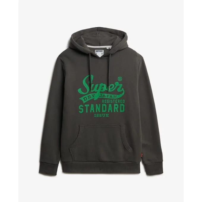 Superdry - Standard Script-hoodie - Heren - Hoodies