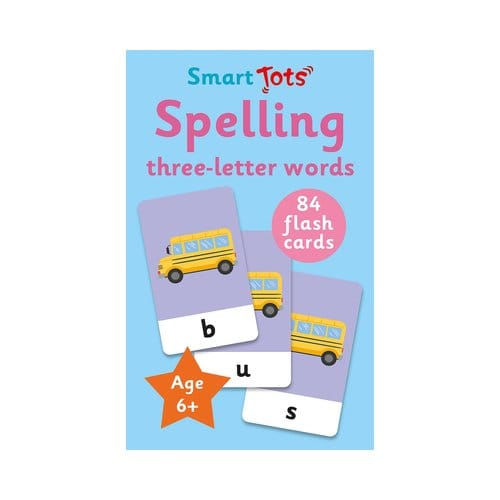 Spelling - Three-Letter Words - Smart Tots Flash Cards - Robyn Gale