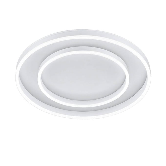 Helestra Sona LED plafondlamp dimbaar Ø60cm wit