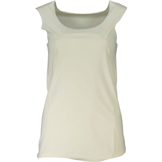 Patrizia Pepe Bianco Polyamide Dames Tanktop