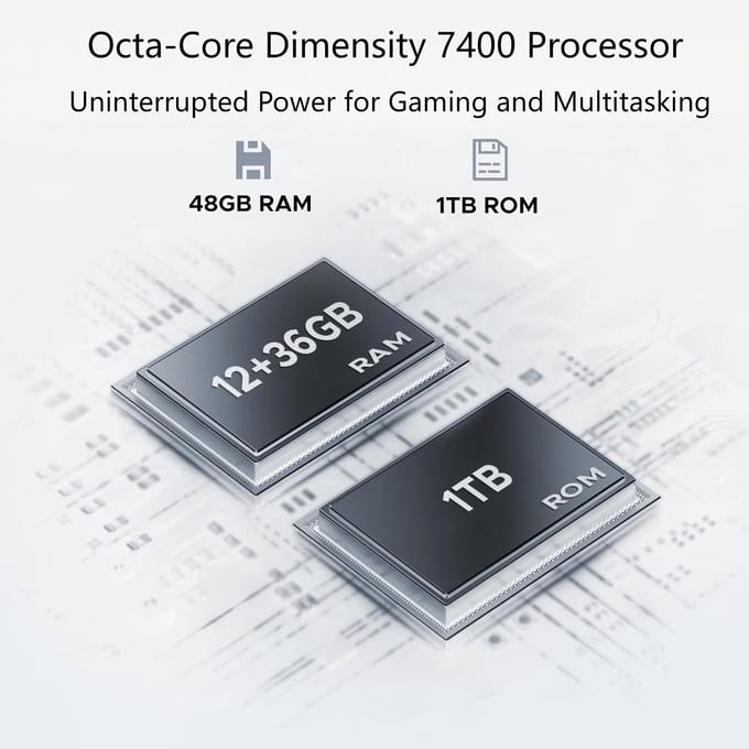 DOOGEE S200 Ultra 5G Mobiele Telefoon 48GB+1TB 6.72  Display 11000mAh 100MP Android 15 geel
