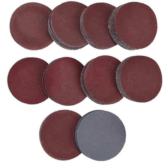 Dailygoody - 100 Stuks Schuurpapier Set - Schuurschijven voor