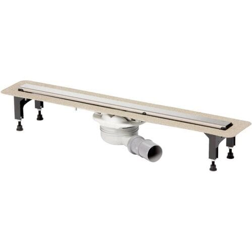 Viega Advantix shower drain 120 cm with Advantix grate Visign ER10 753191