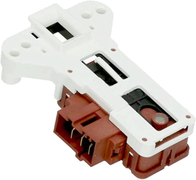 Wasmachine Deurslot - Deurschakelaar Interlock - Wasmachine Reparatie - Specifiek Model Passend - 30 g - Zwart