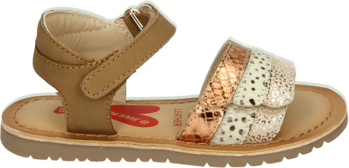 Shoesme CA25S042-A - MeisjesSandalenKindersandalen - Kleur: Bruin - Maat: 26