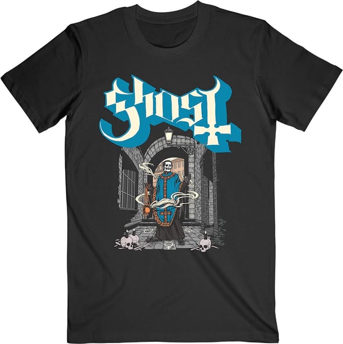 Ghost - Incense Heren T-shirt - S - Zwart