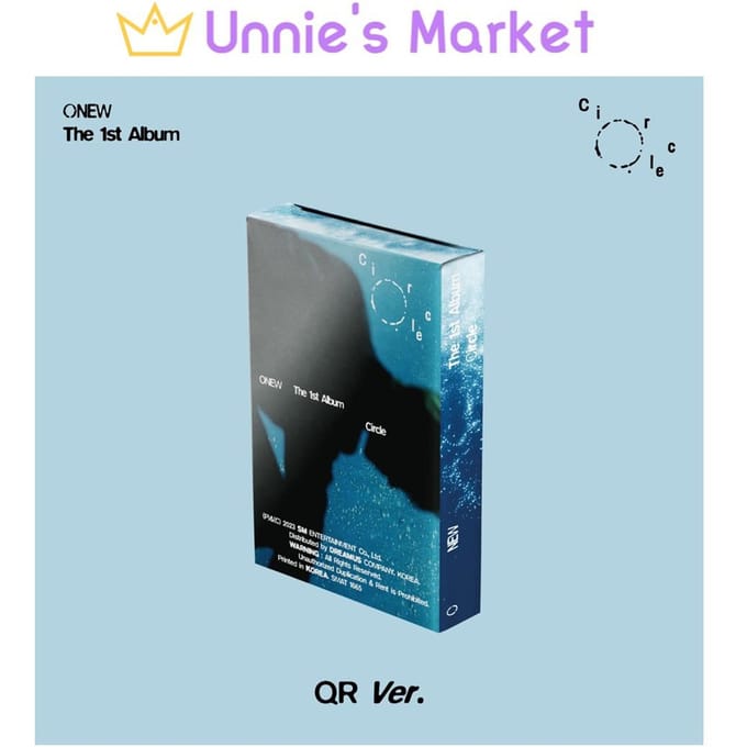 EENW(SHINee) Cirkel QR Ver. Album 1EA white