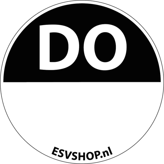 Donderdag dagsticker op rol 20 mm - 1150 per rol