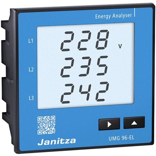 Janitza UMG 96-EL, 90-277V (UL) Energieanalysator