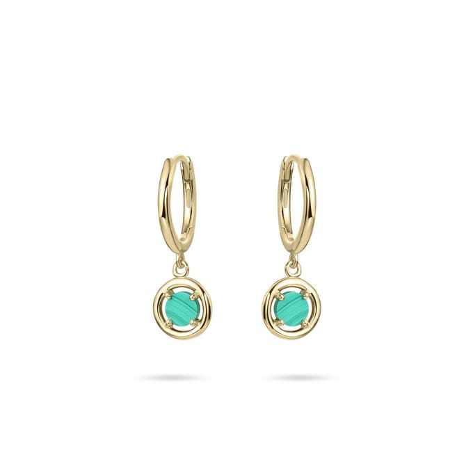 Gisser Jewels Goud Oorringen Goud VGKC1002G