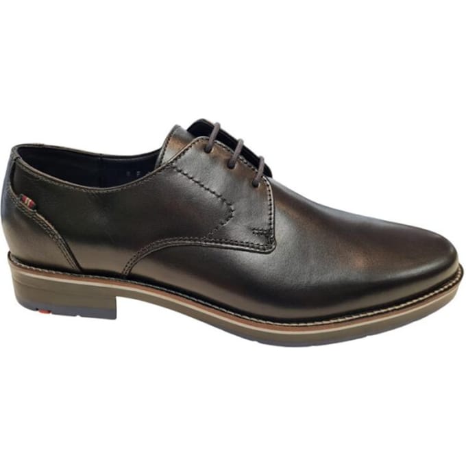 LLoyd Langston Schwarz Heren Nette Veterschoenen - Zwart - 46