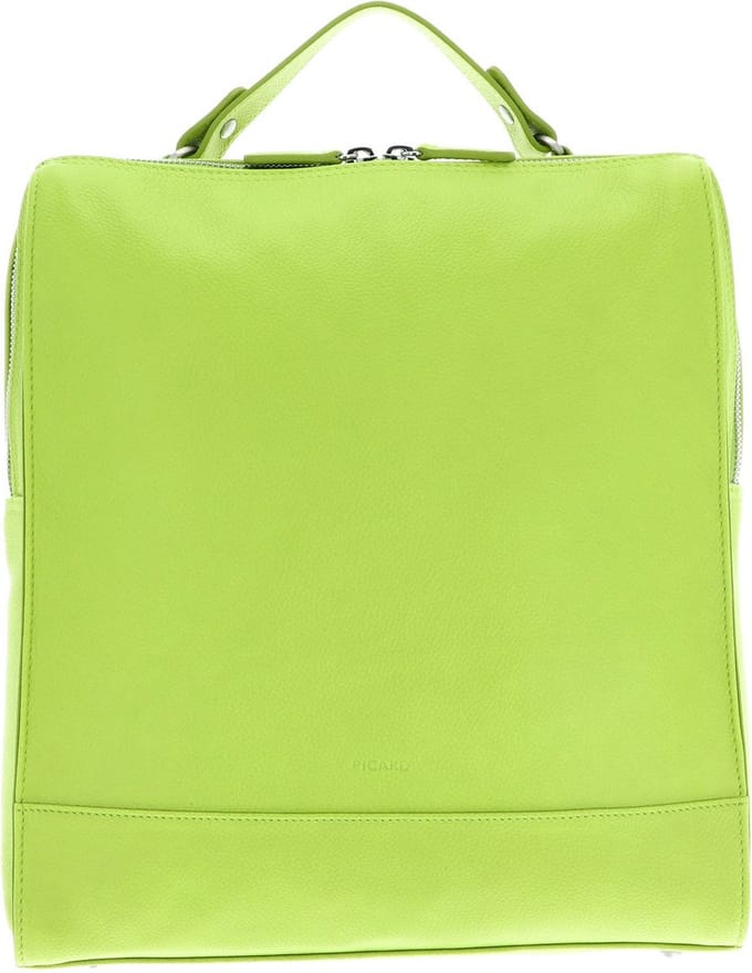 PICARD Leren Vrije tijd rugzak Rugzak Luis Backpack Lime Neongeel