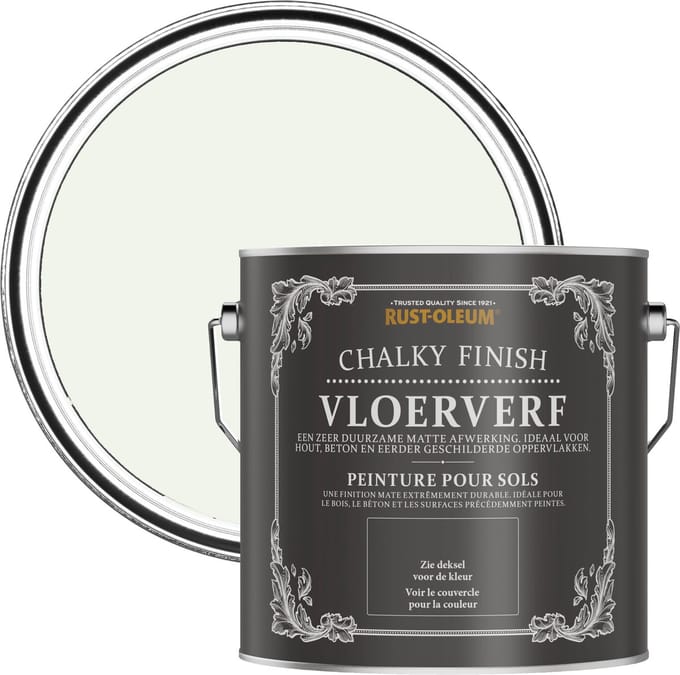 Rust-Oleum Gebroken wit Vloerverf - Gestoomde Melk 2,5L