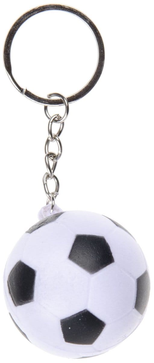 Duckiez Sleutelhanger Voetbal Foam Wit - 1 stuk