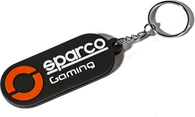 Sparco Logo Gaming Sleutelhanger - Multicolor