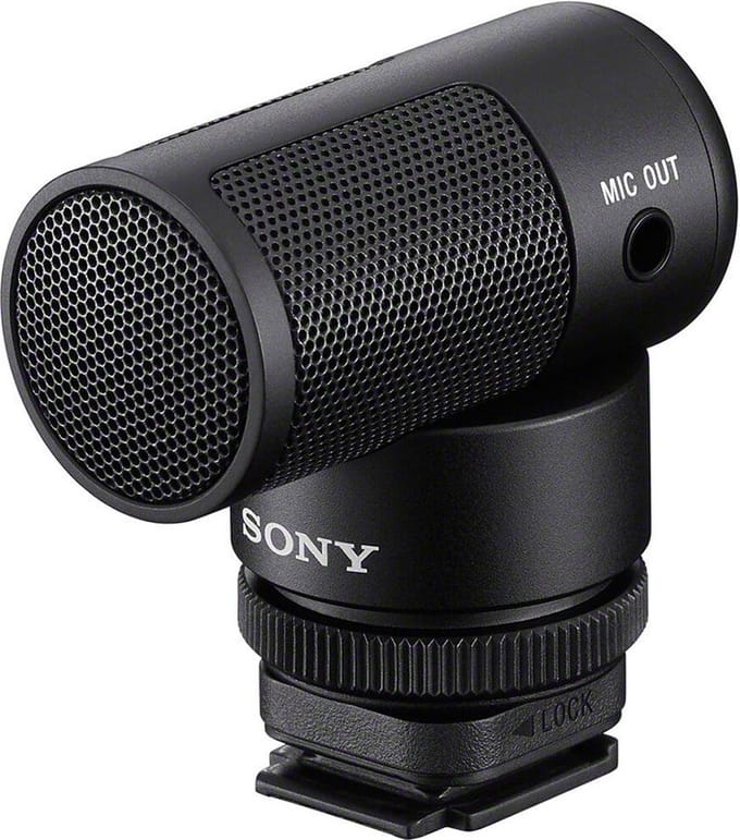 Sony ECM-G1 microfoon - Zwart - Microfoon voor digitale camera