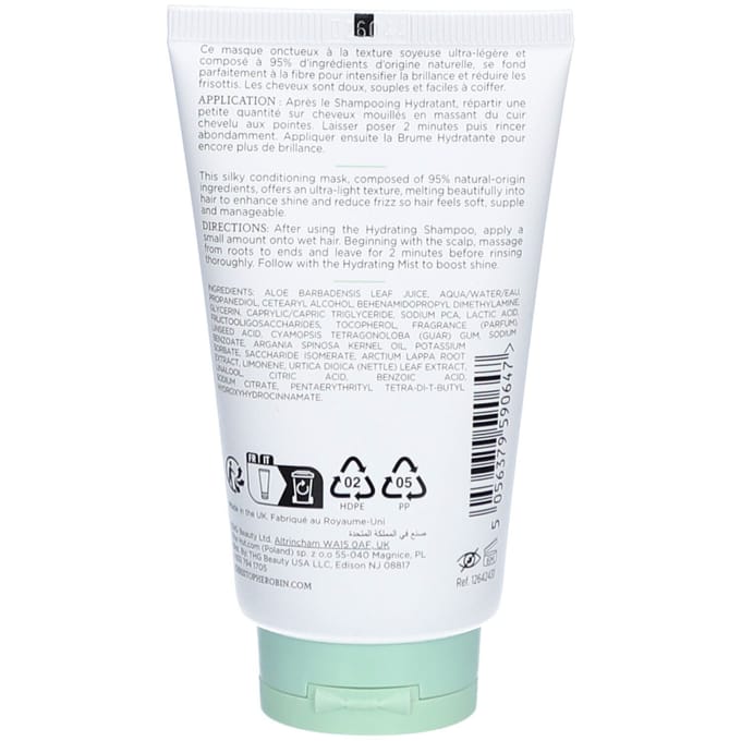 Christophe Robin Hydrating Melting Mask - Haarmasker met Aloë Vera - 75 ml