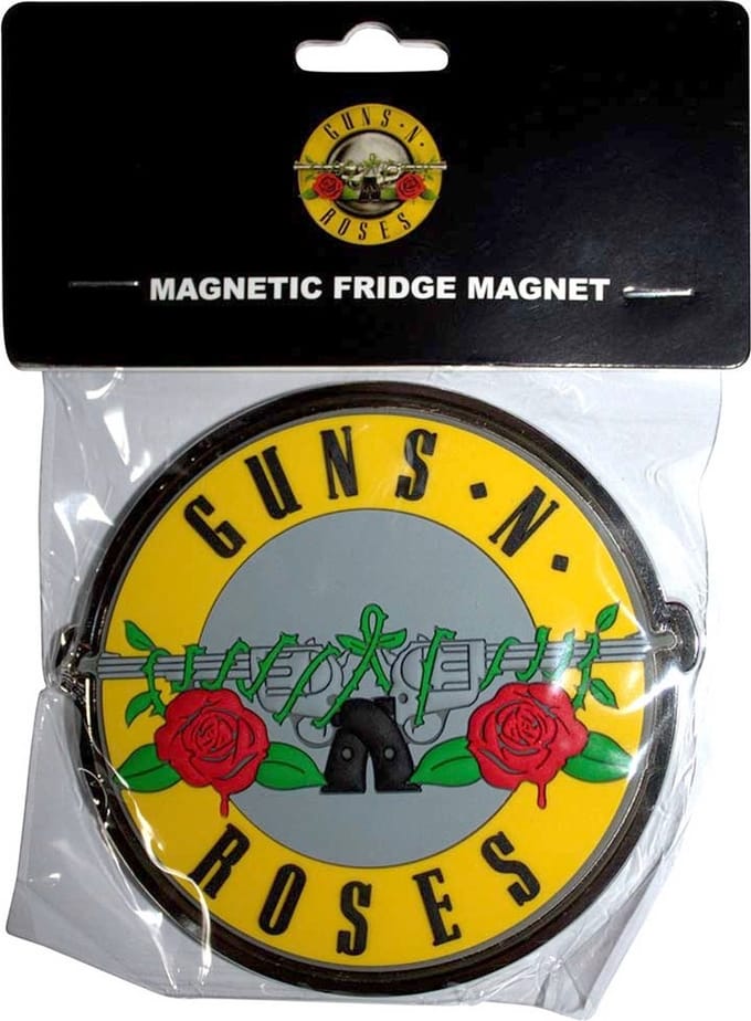 Guns N' Roses - Classic Logo Koelkastmagneet - Multicolours