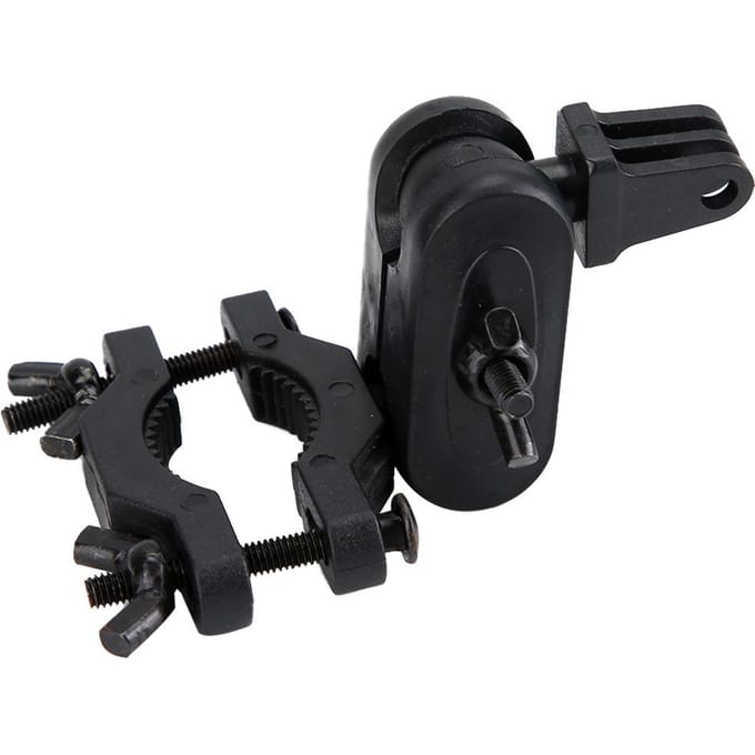 Kit de support de caméra de rétroviseur de voiture, support d'enregistrement de conduite rotatif à 360 degrés black
