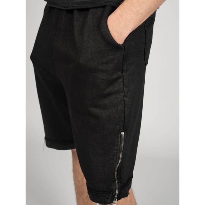 La Haine Inside Us broek Denver-Unisex Mannen zwart