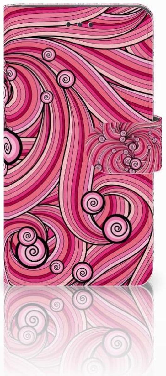 Nokia 7 Hoesje Swirl Pink