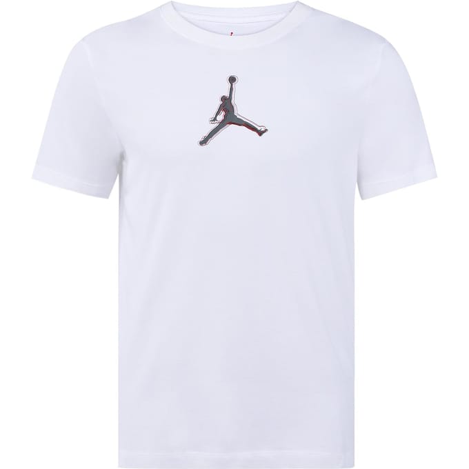 Jordan Set-in Sleeve T-shirt Heren Wit XL white