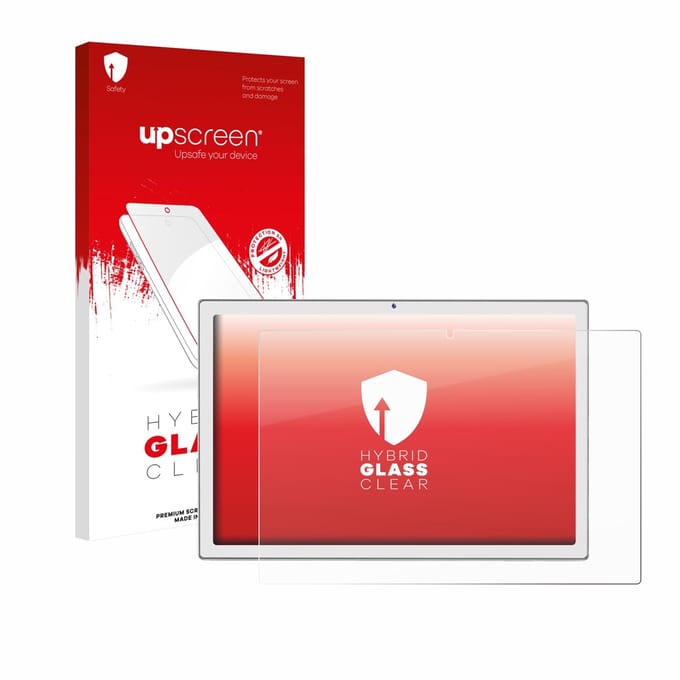 upscreen - Screenprotector voor KADYBE D105 10.1" - Folie Beschermfolie Beschermglas transparant