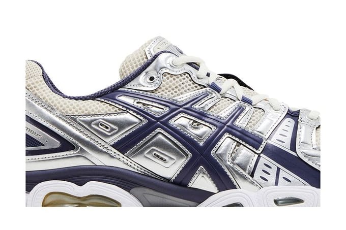 ASICS Gel-Nimbus 9 Oatmeal Indigo Fog 36 white