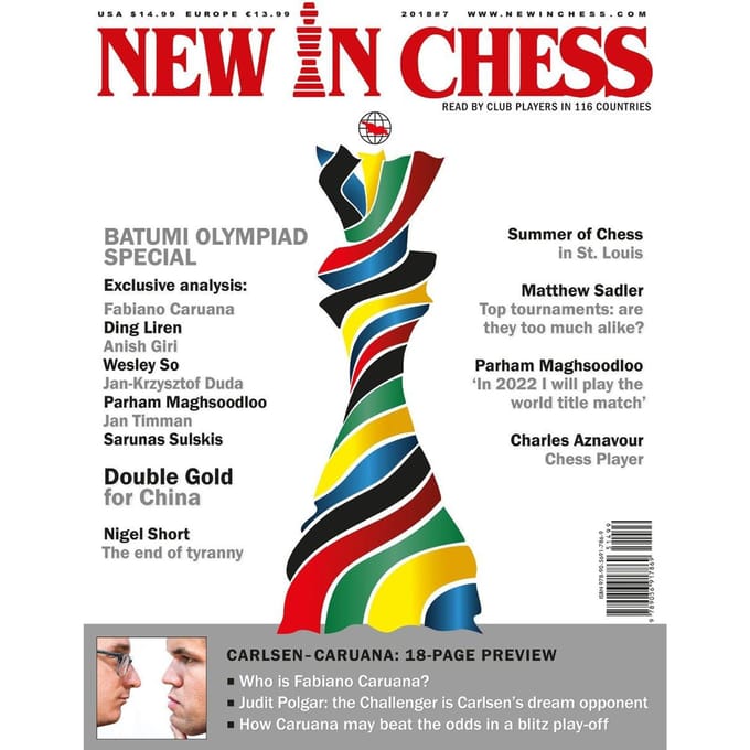 Nieuw in Schaken 2018/7: Het Club Speler Magazine