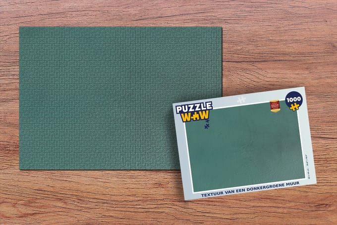 Puzzel Groen - Verf - Muur - Legpuzzel - Puzzel 1000 stukjes volwassenen