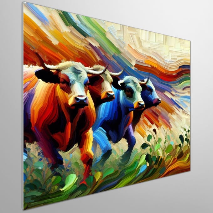 Kunstprint | Wanddecoratie | Dibond | 30 × 30 cm