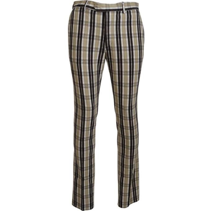 Geruite Broek Casual Stijl