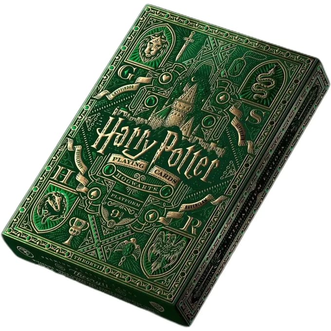 Harry Potter Slytherin Speelkaarten Kaartspel Groen