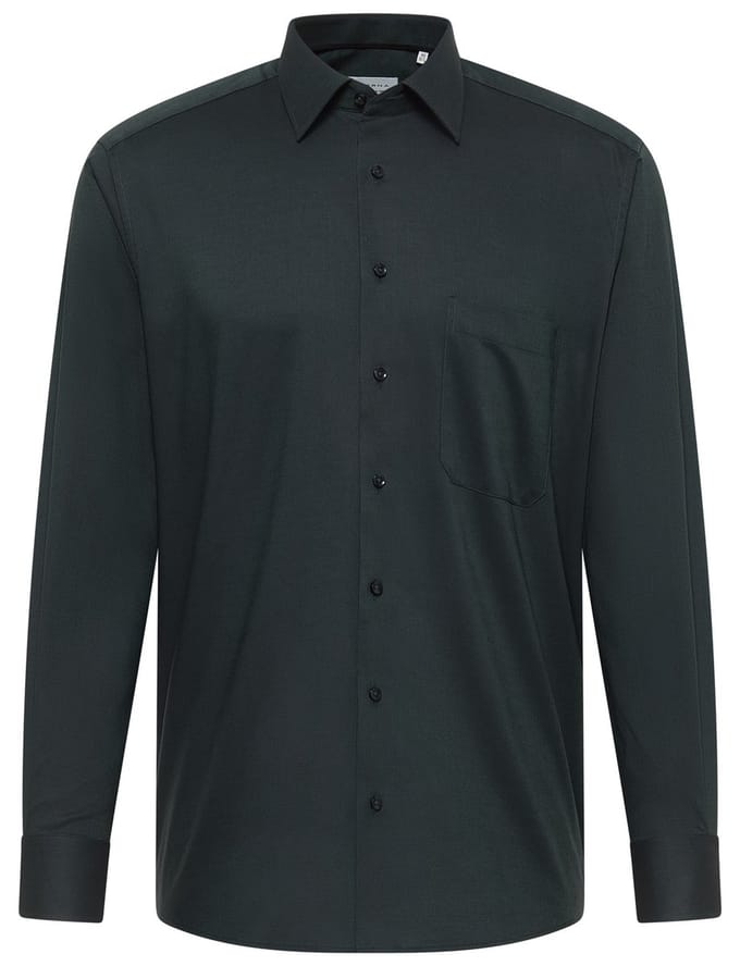 business overhemd Eterna Comfort Fit groen