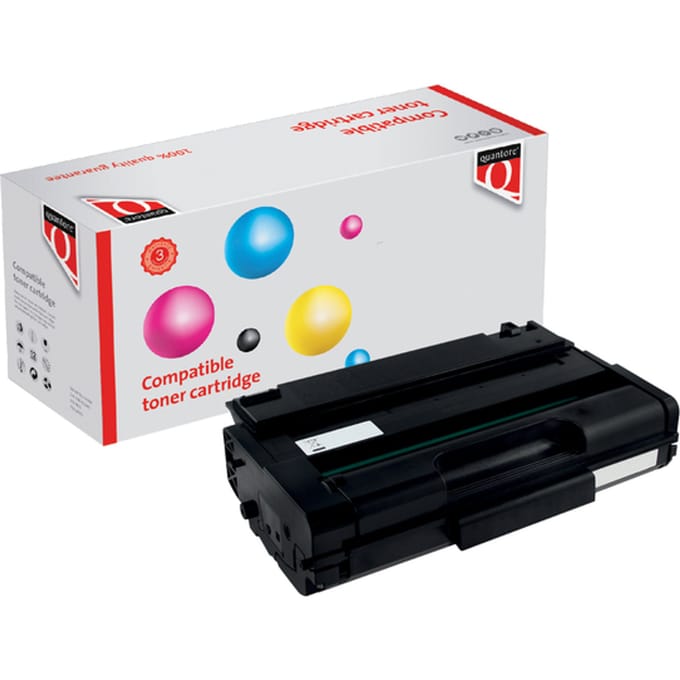 Toner Quantore alternatief tbv Ricoh 407646 zwart