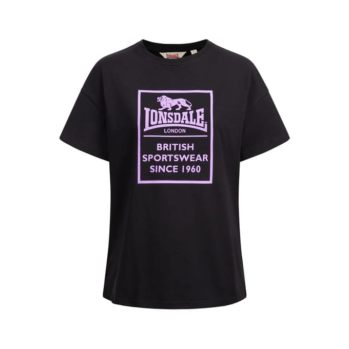 Lonsdale dames-T-shirt Ramscraigs T-shirt oversize
