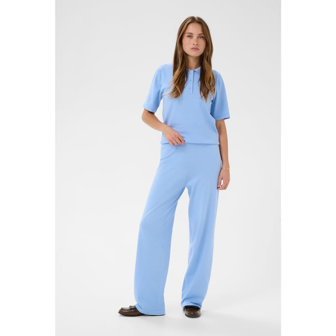 Saint Tropez MilaSZ Pants Dames Broek - Kentucky Blue