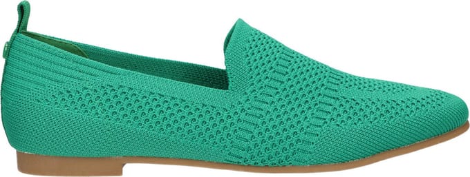 La Strada Loafer Groen Knitted - Damesschoenen - Maat - 36