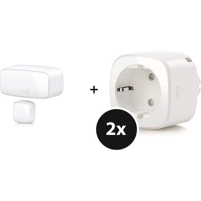 Eve Energy (2020) 2-pack + Eve Door & Window Matter