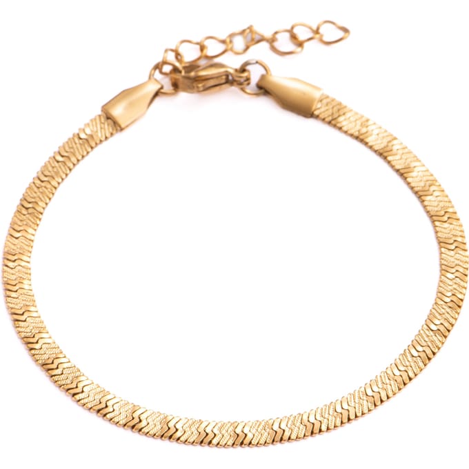 Luxenter Armband met 18-karaats geelgouden afwerking - Xorisk