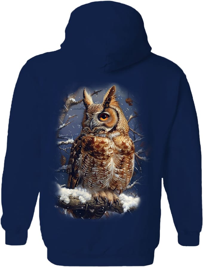 Uil Imperial Owl The Coloured House Hoodie S