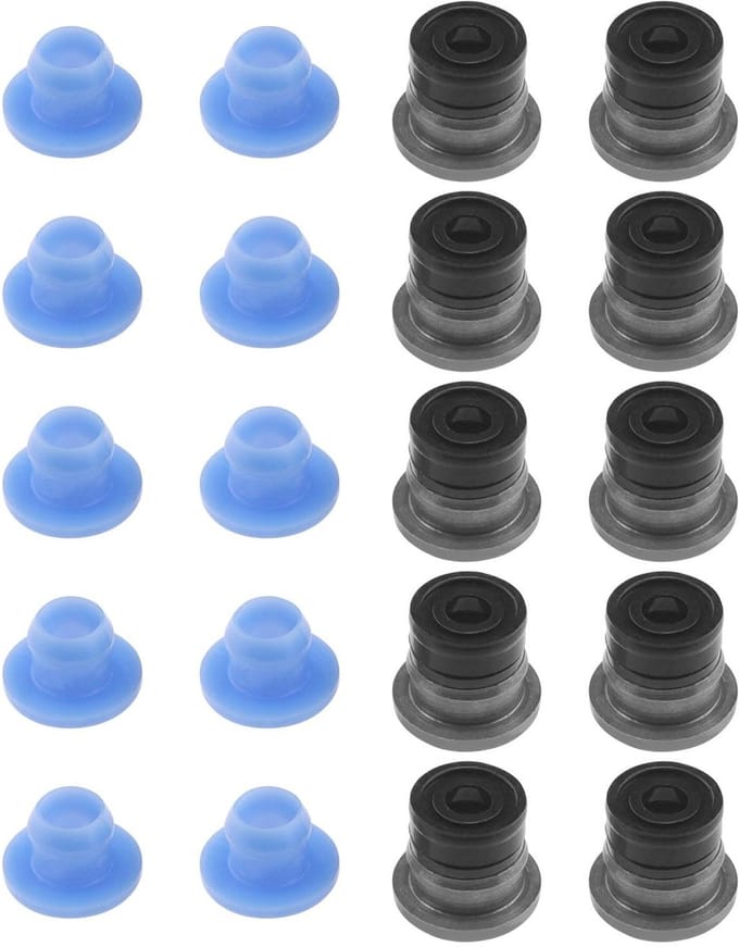 Dailygoody - Extruder Pneumatic Valve - 10 Set - Duurzaam en Hittebestendig - 3D Printer Accessoires - Geschikt voor Ecas04