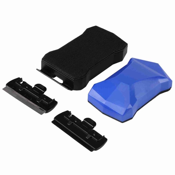 Aquarium Schoonmaakborstel Glas Algen Schraper Magnetische Reiniger Schrobber Schoonmaakgereedschap black