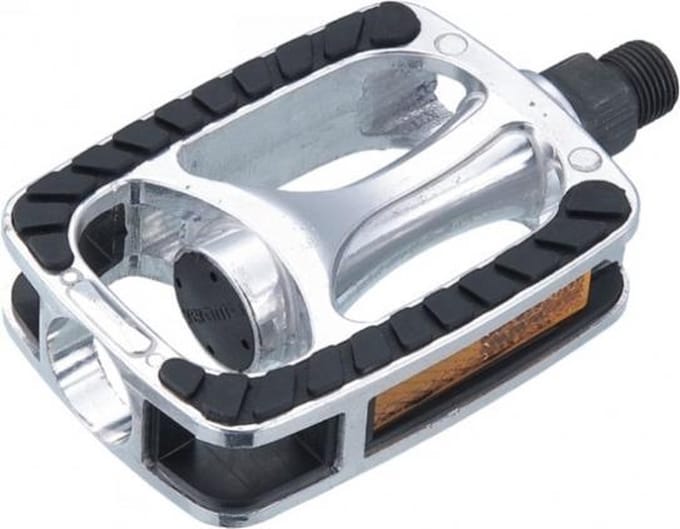Union Platformpedaal Stadsfiets Sp-811 9/16 Inch Zilver Set
